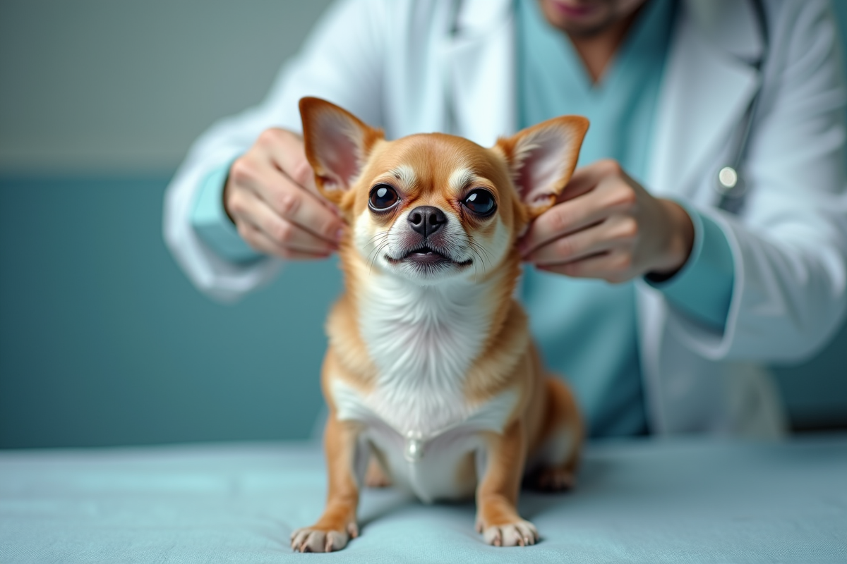 Chihuahua lors d
