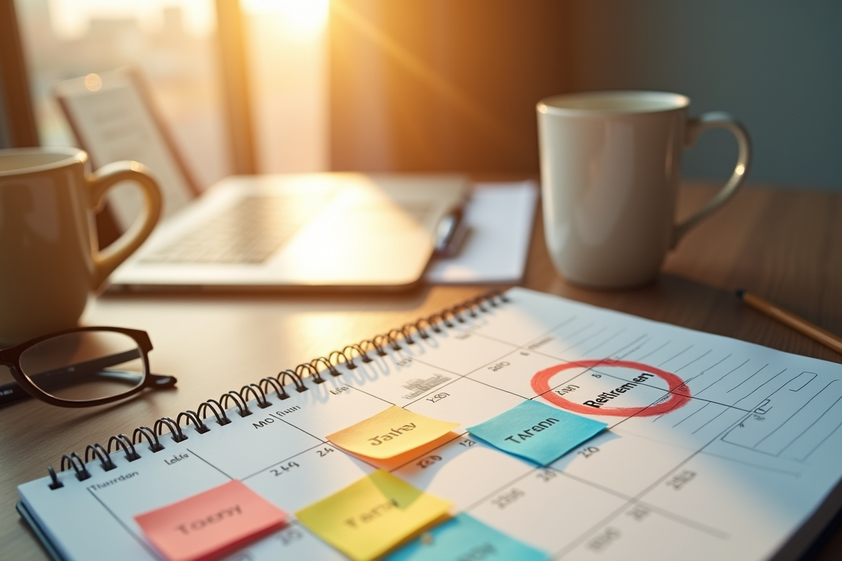 retraite  calendrier